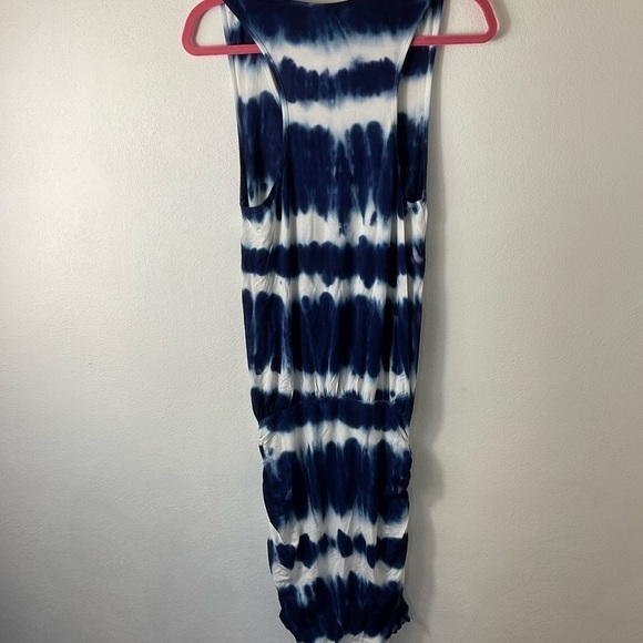 Yfb Young Fabulous Broke Blue Tie Dye Dress Sz S - Picture 2 of 4
